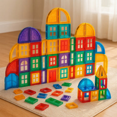 MAGNETIC BLOCKS FOR KIDS - 100PCS